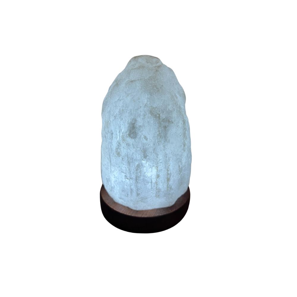 Tafellamp USB zoutlamp natuurlijk wit