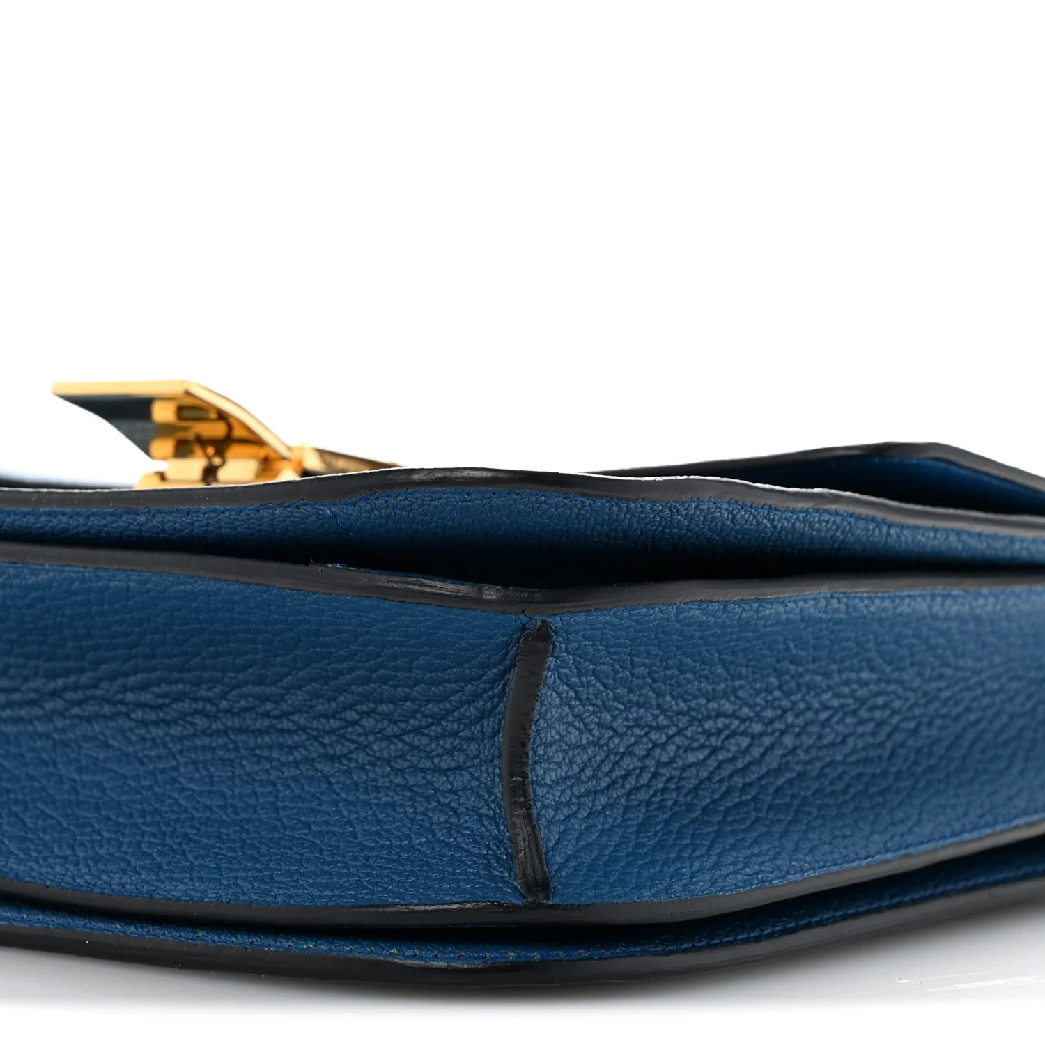 Goatskin Medium Classic Box Flap Bag Deepsea - Top Club
