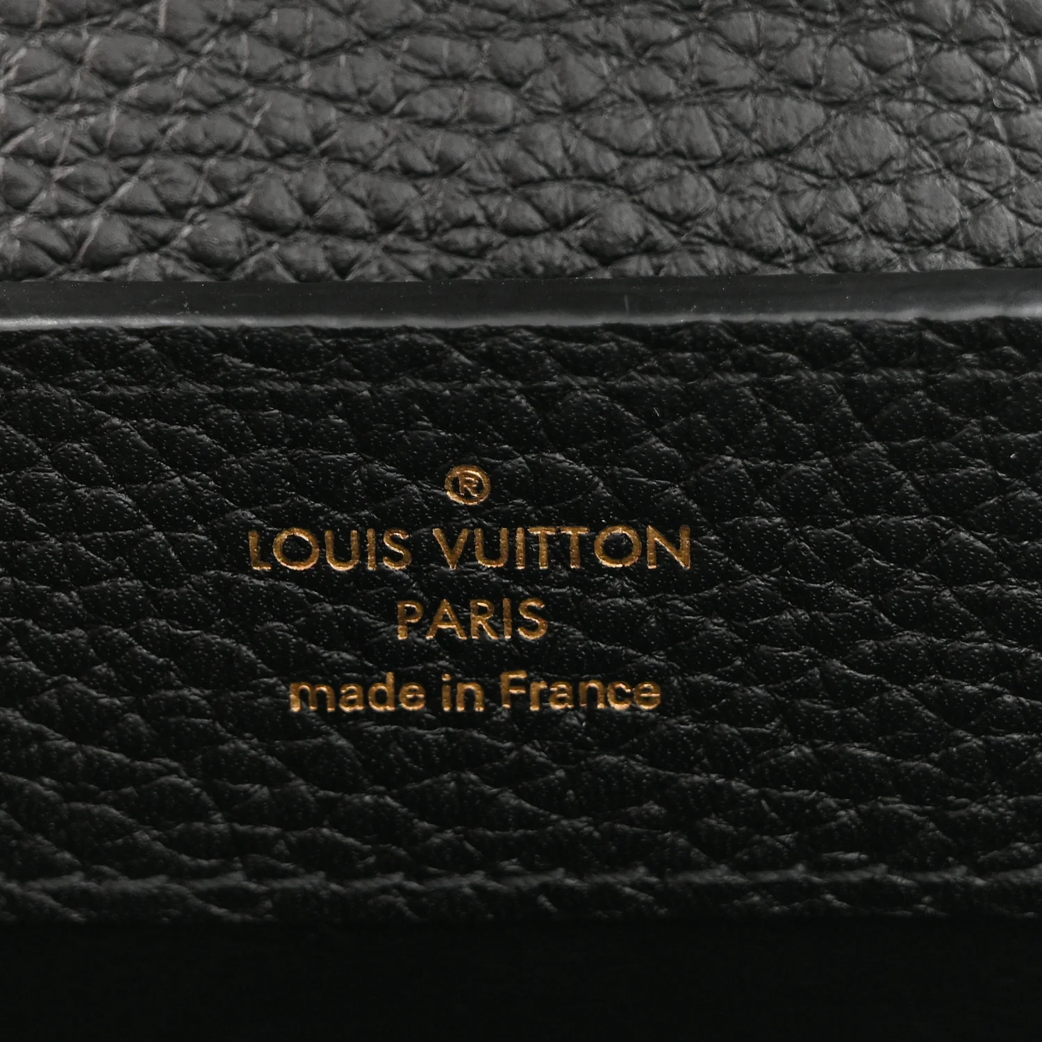 Taurillon Mini Capucines Black - Top Club