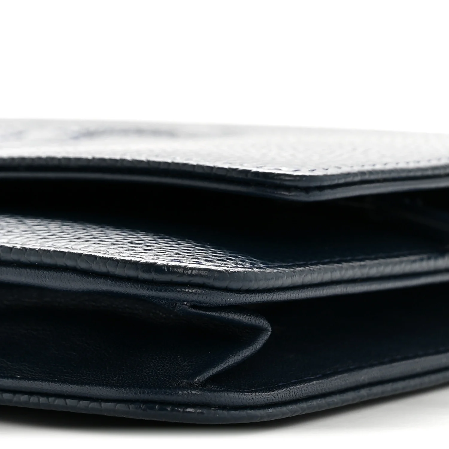 Caviar Timeless CC Wallet on Chain WOC Navy Blue - Top Club