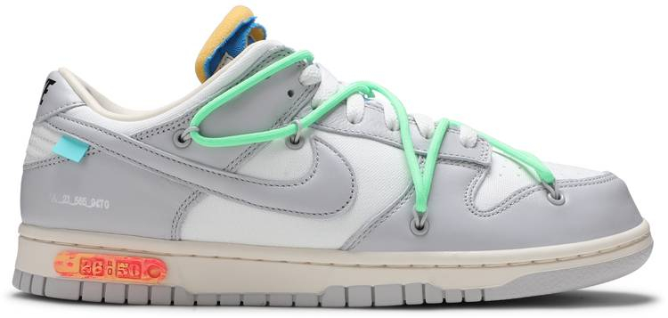 Off-White x Dunk Low  Lot 26 of 50  DM1602-116 - Sneaker Replica Workshop