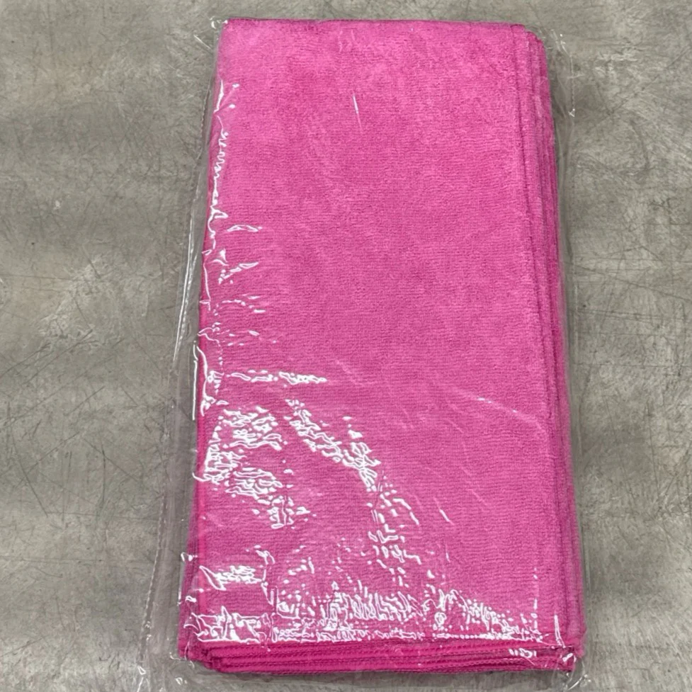 PINK MICROFIBER CLEANING CLOTH (16