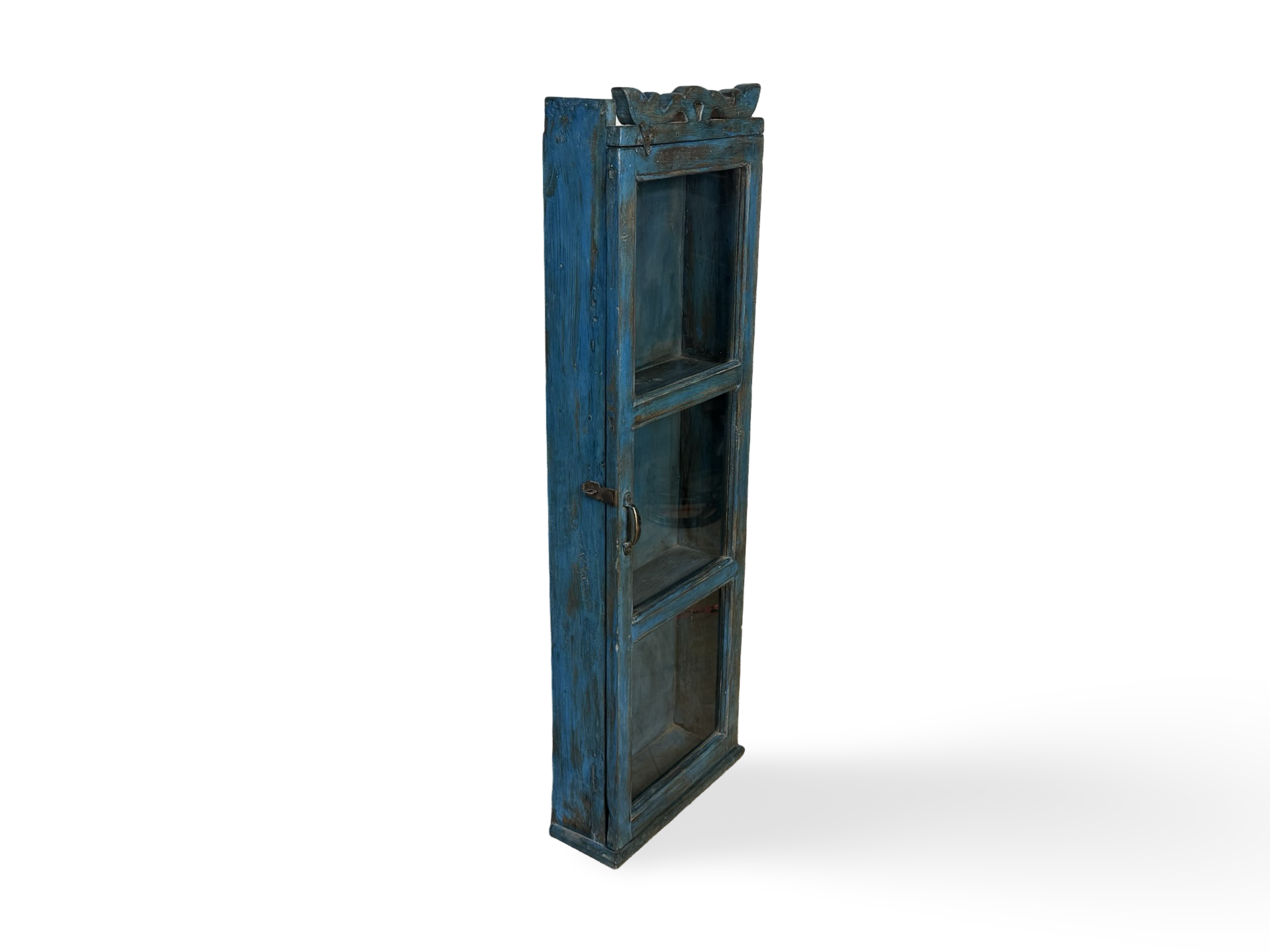 Hangkast blauw uniek