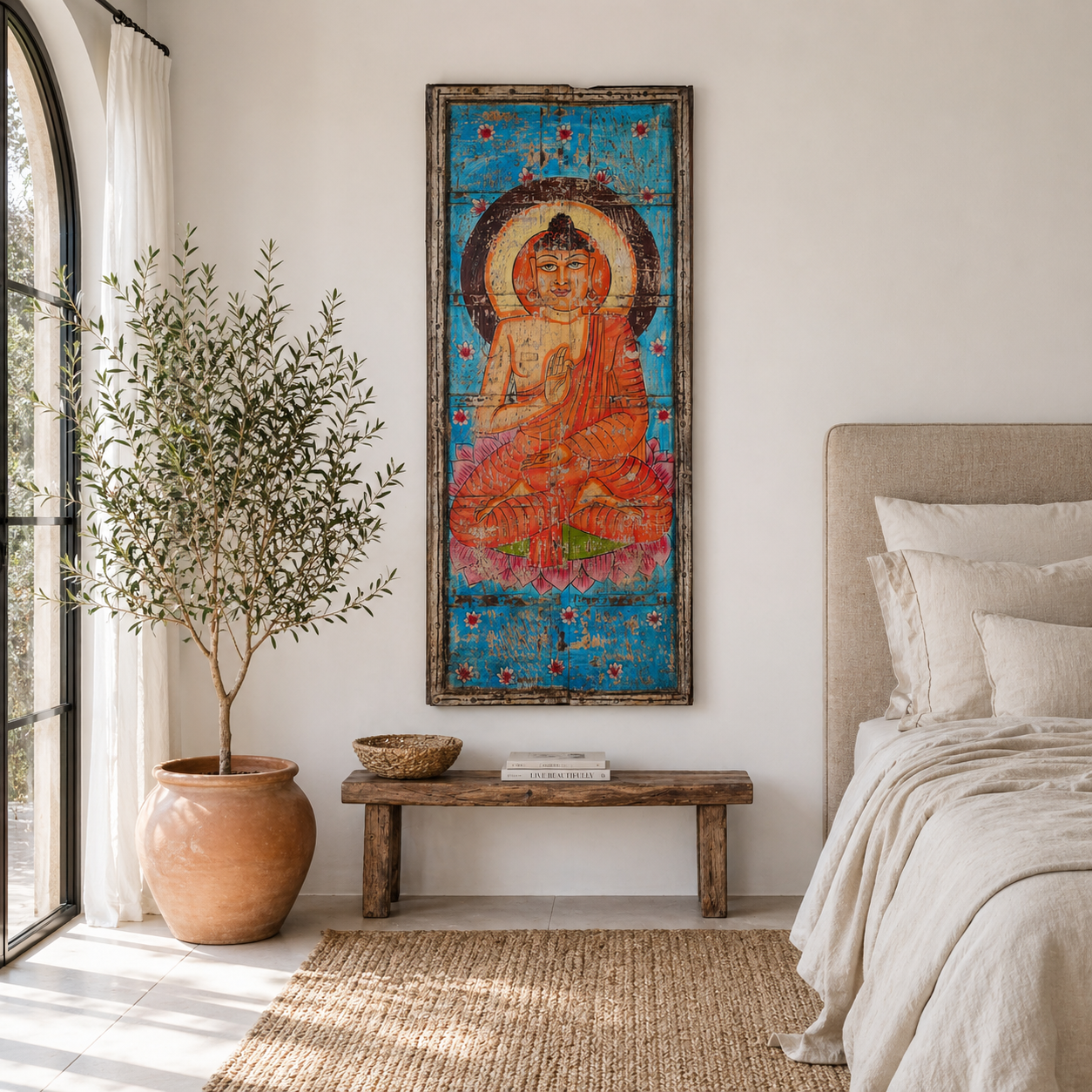 Wandpaneel Buddha 165 cm