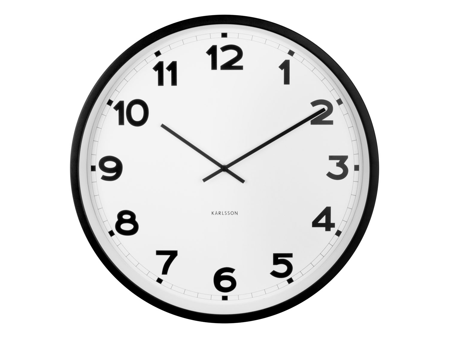 Wall clock New Classic large white