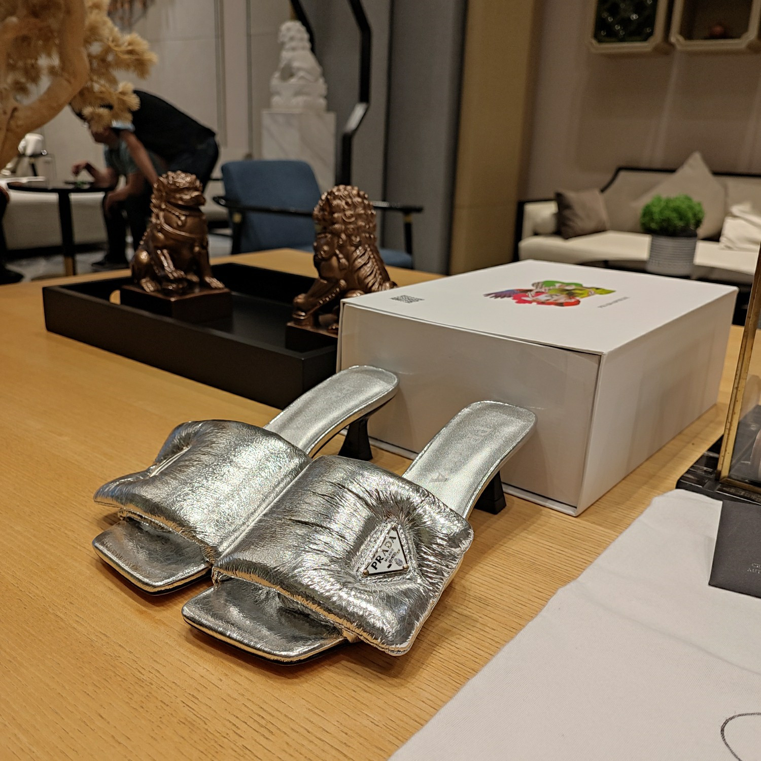 prada macaron series explosive sandals - Sneaker Replica Workshop