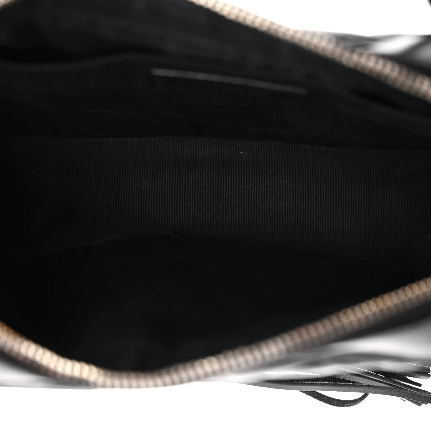 Calfskin Matelasse Monogram Lou Camera Bag Black - Top Club