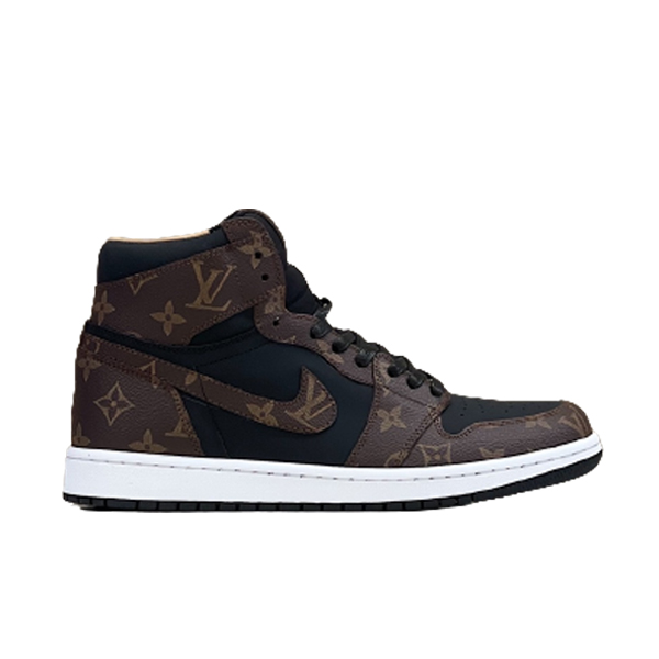 LOUIS VUITTON X AIR JORDAN 1   LVS111 - Sneaker Replica Workshop