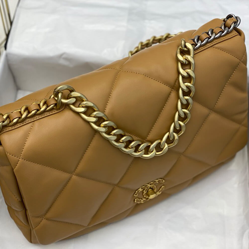 CHANEL 19 Maxi Handbag(HIGH-END GRADE) - Top Club