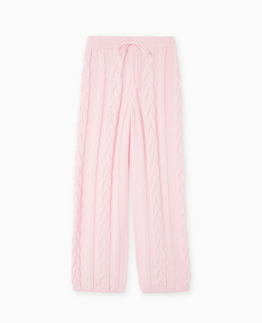 Pimkie Pantalon droit en maille torsadée