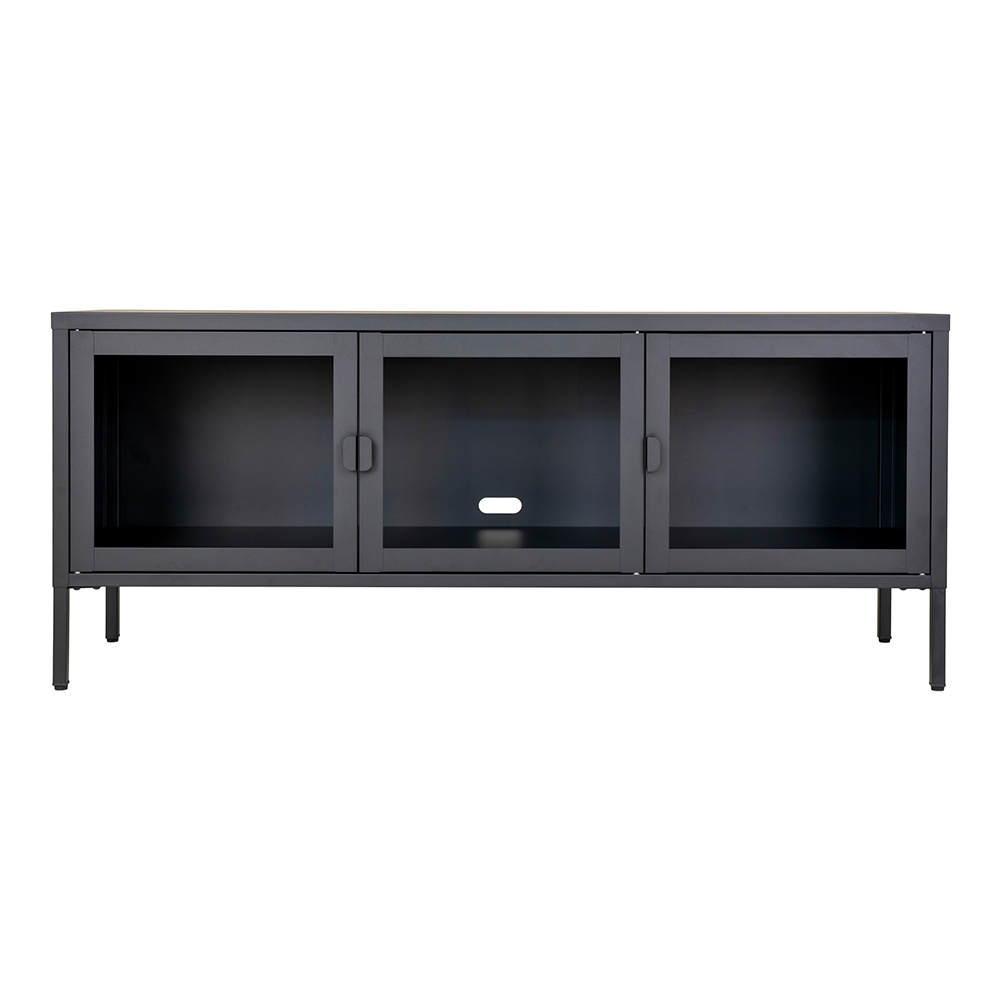 Metalen tv meubel Ellis Ellis metalen tv meubel zwart - 130 x 40 cm