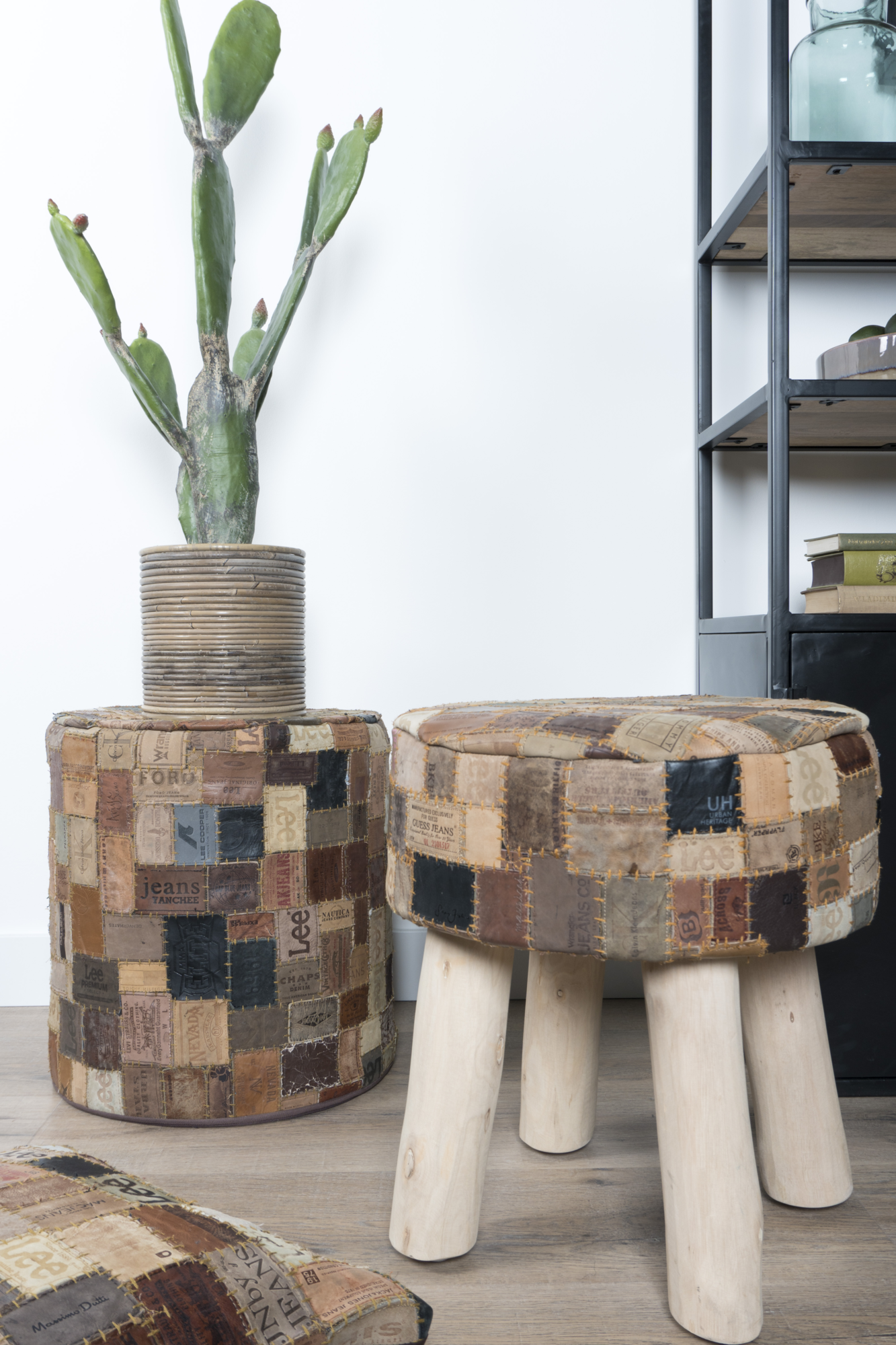 Poef Royal Labels - rond