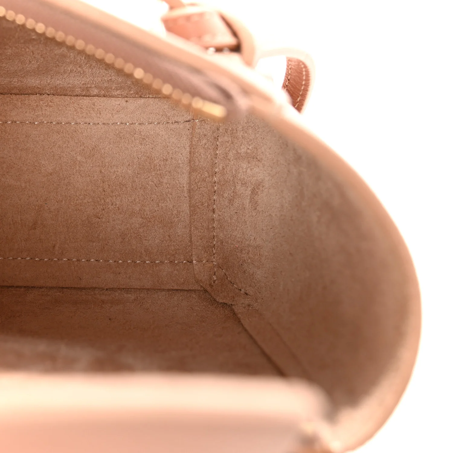 Grained Calfskin Micro Belt Bag Vintage Pink - Top Club