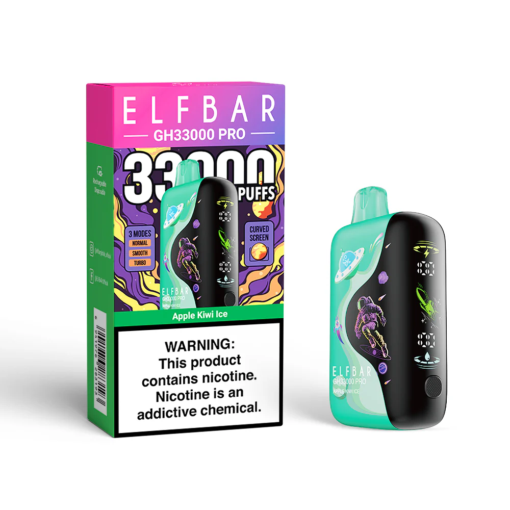 ELFBAR GH33000 PRO ładowalny jednorazowy e-papieros (wszystkie smaki)