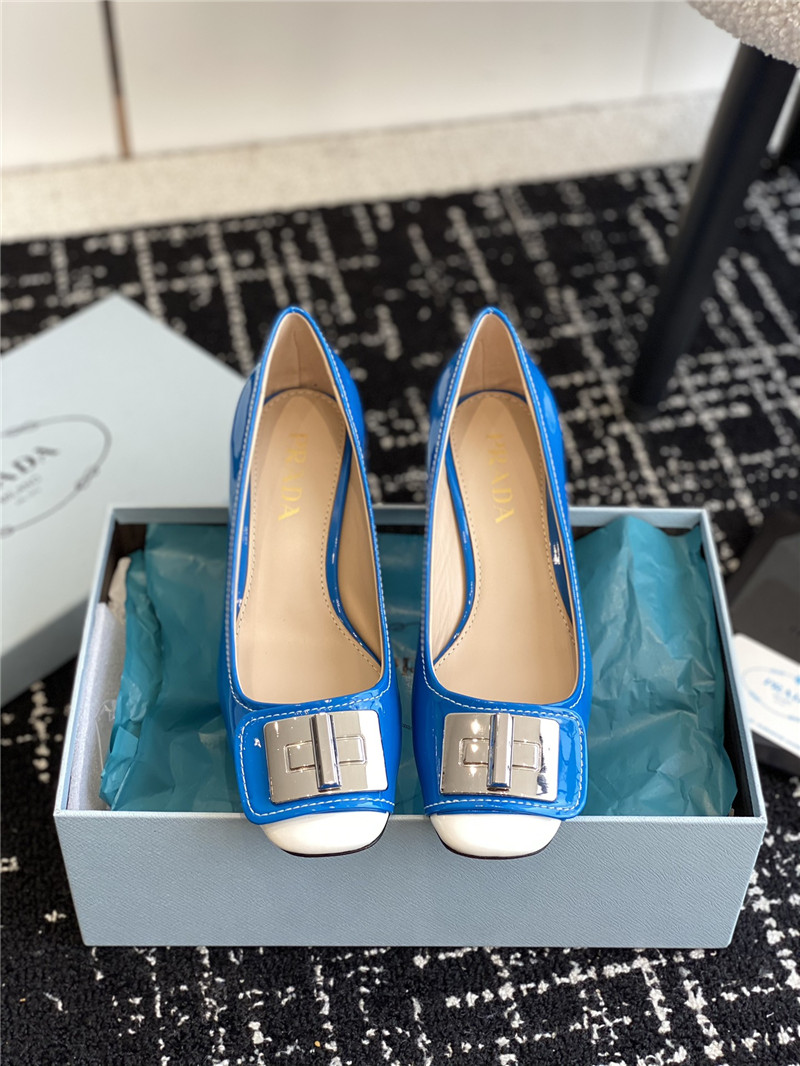 prada autumn and winter classic color matching shoes - Sneaker Replica Workshop