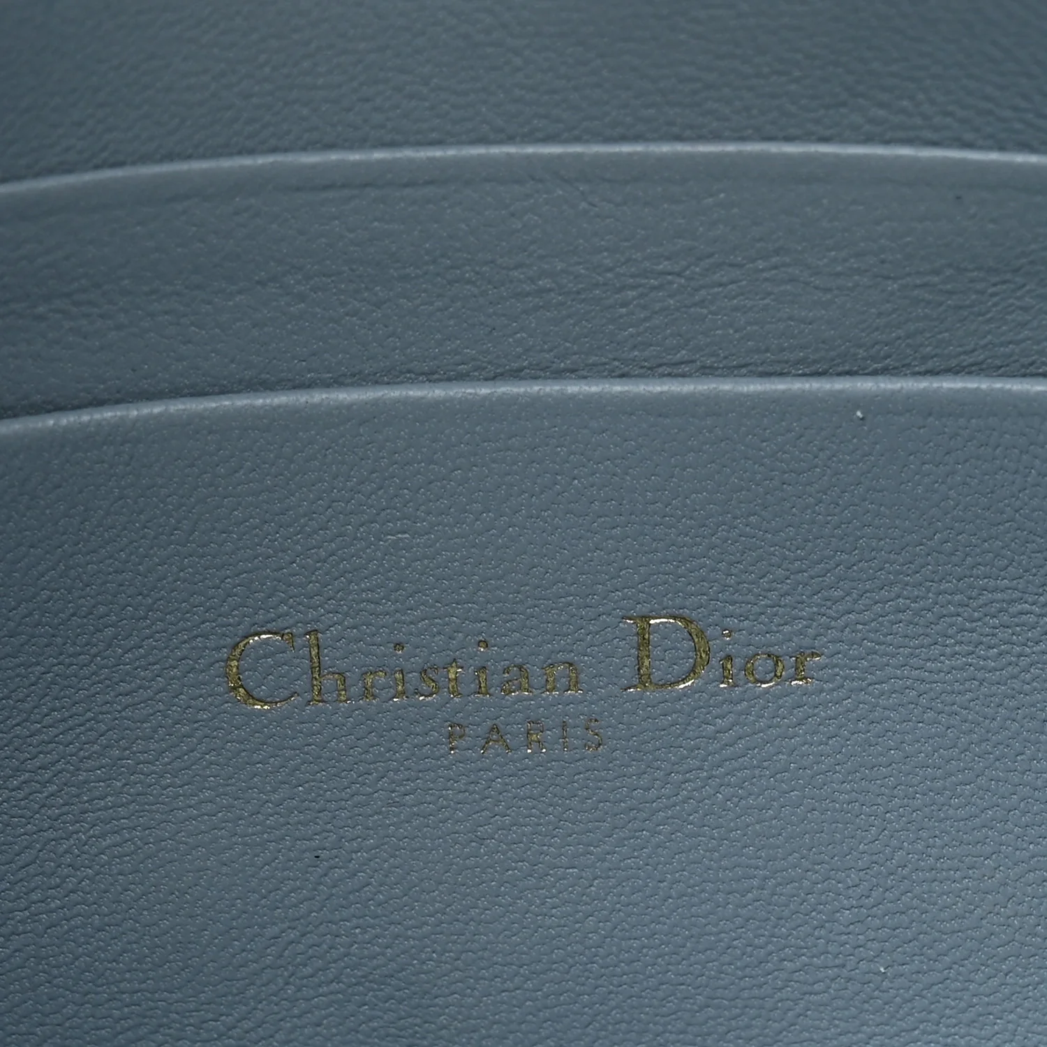 Lambskin Macrocannage Mini Dior Caro Bag Cloud Blue - Top Club