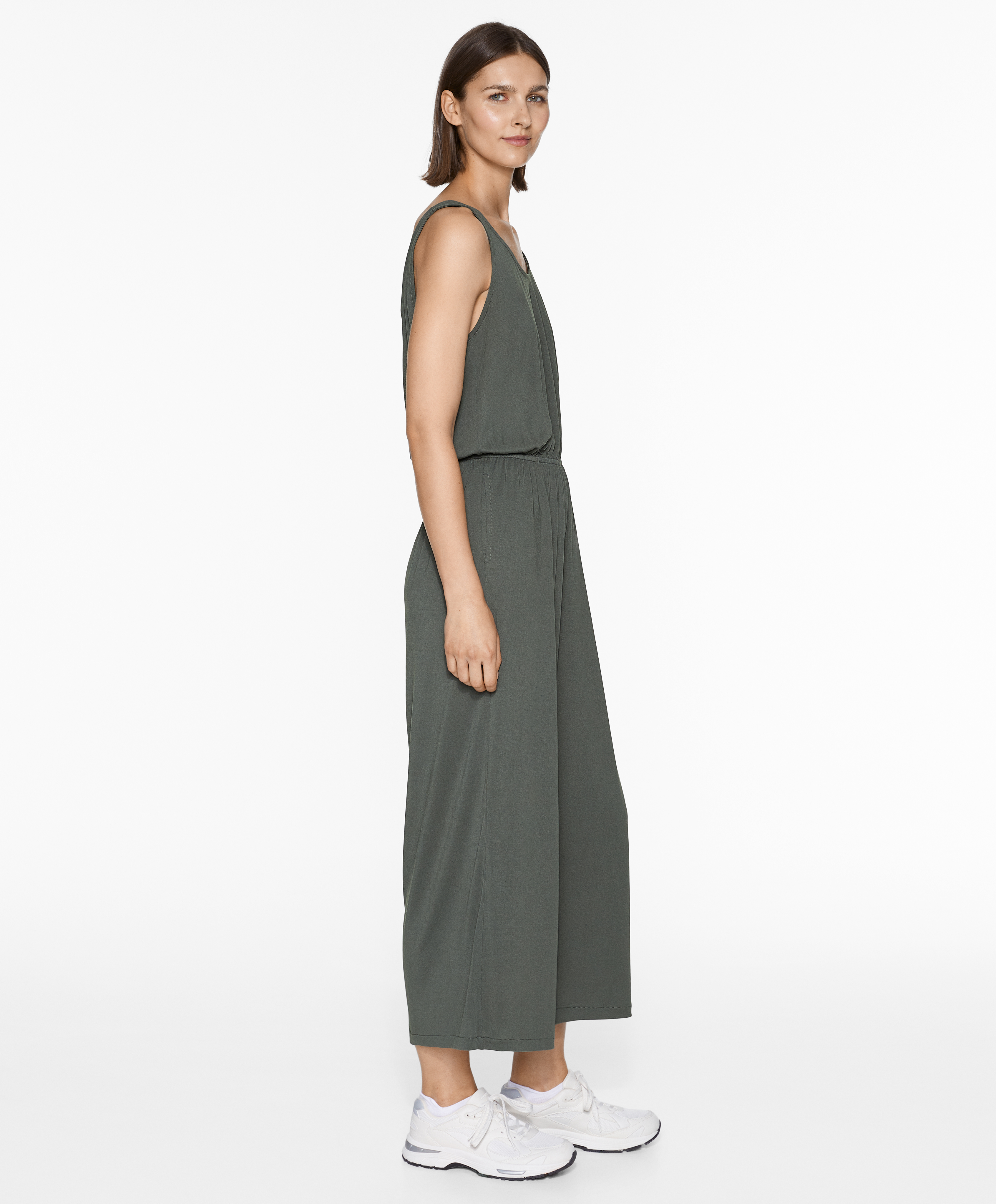 OYSHO Modal blend midi jumpsuit