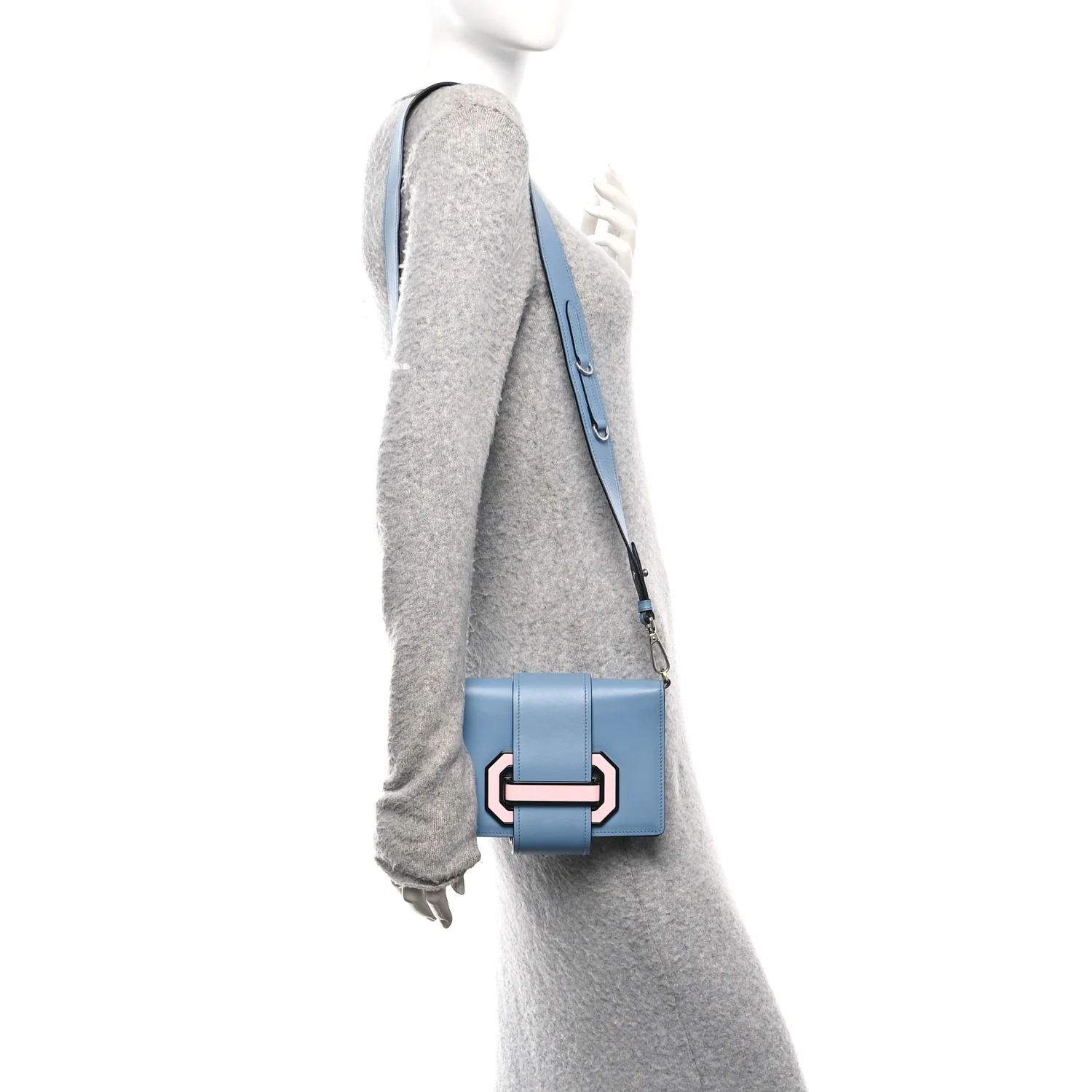 City Calf Plex Ribbon Bag Astrale Rosa