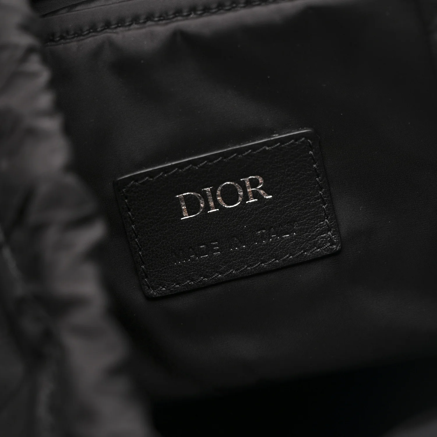 Nylon Saddle Backpack Black - Top Club