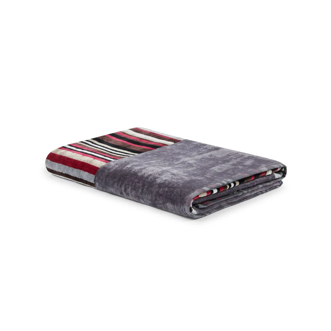 Telo Mare In Spugna Bora Bora 95X180 Grigio Carrara