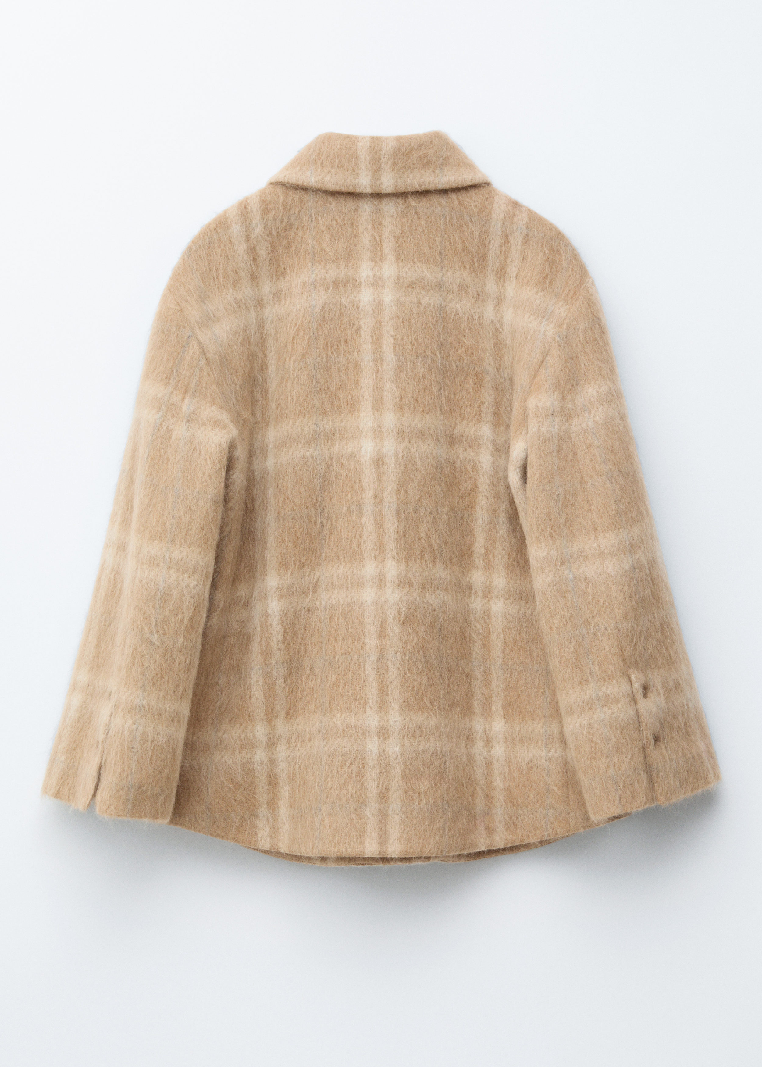 & Other Stories CHECKED WOOL SHIRT JACKET