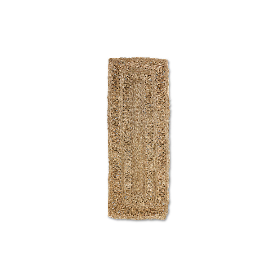 Vloerkleed Soleil jute square 70x200 cm