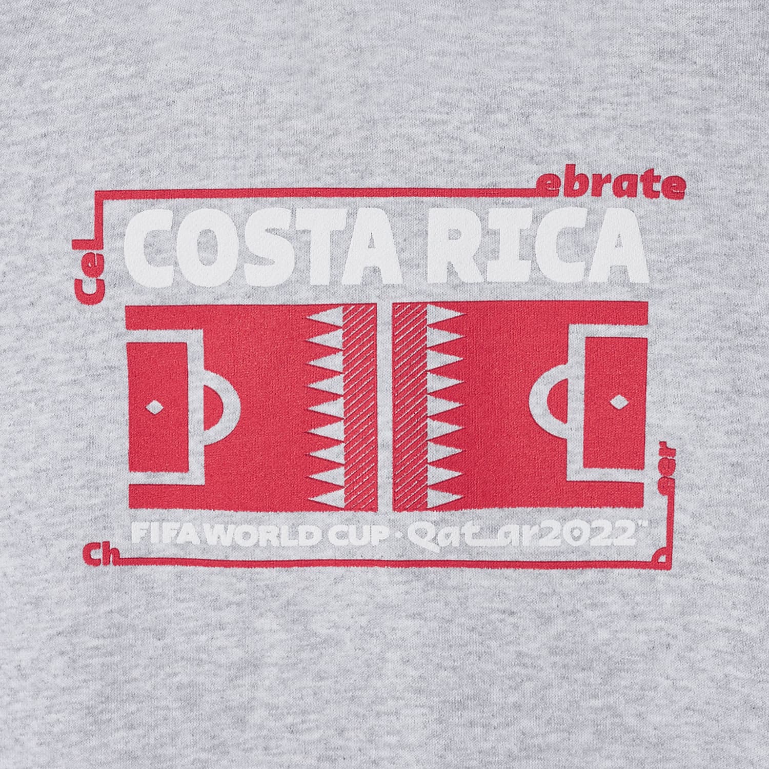 World Cup 2022 Futbol Nation Youth Hoodie Costa Rica