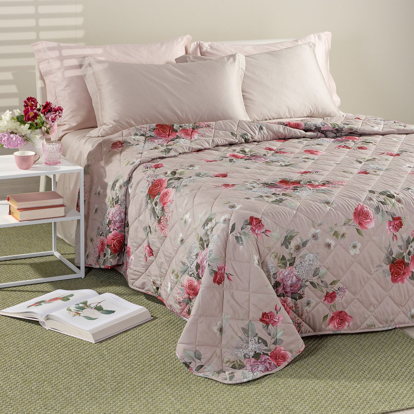 Copriletto Trapuntato In Microfibra Melody Singolo Unica Modern