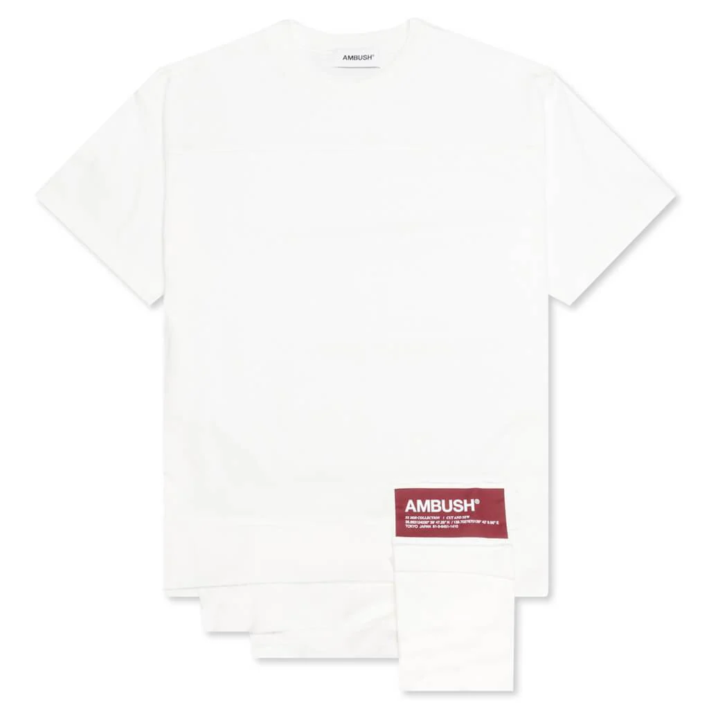 Waist Pocket Tee - White