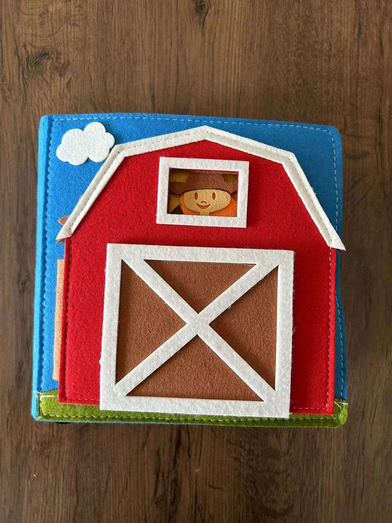 Educational Farm Animals Toys Montessori Counting Matching Sorting Fine Motor Games Early Learning Toys