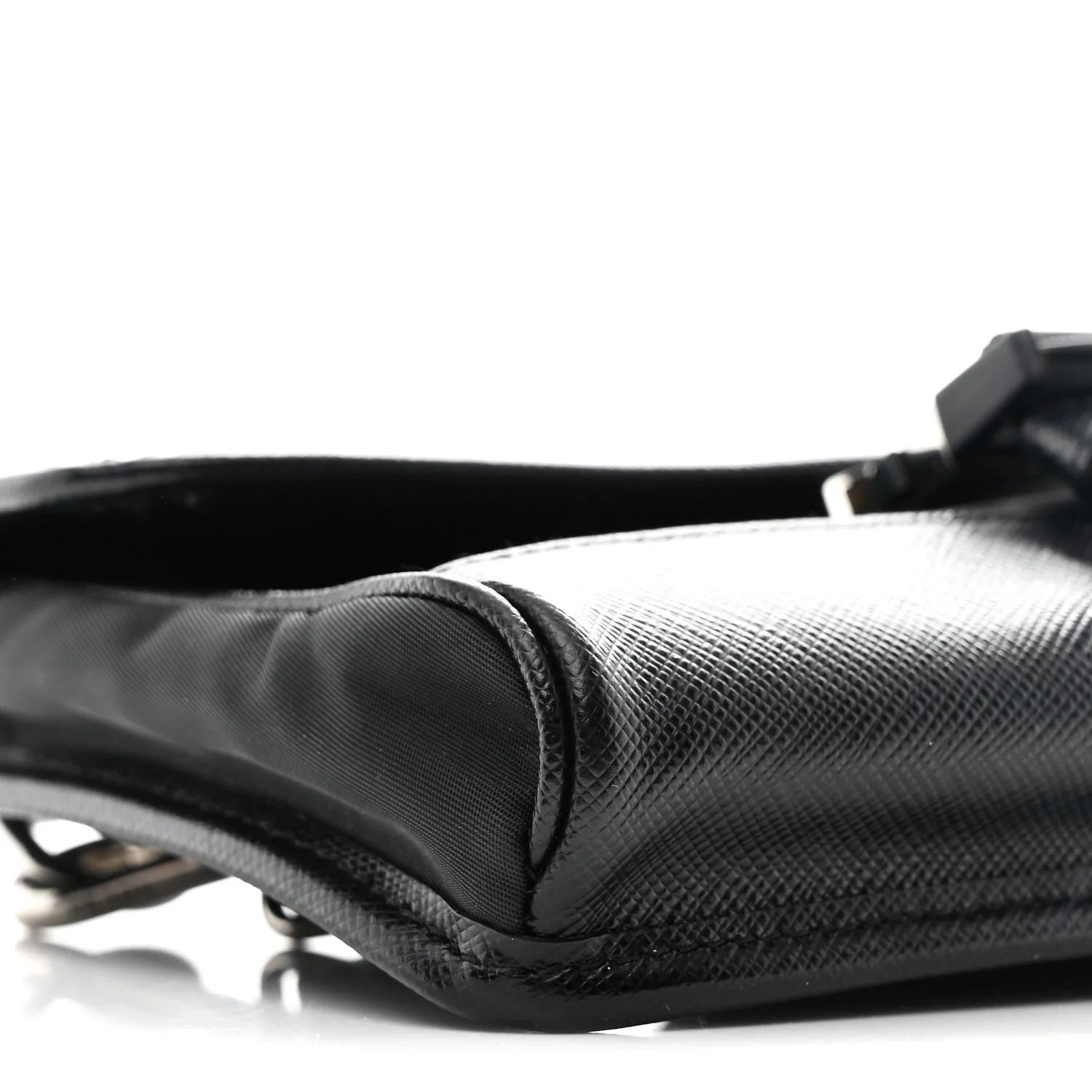 Re-Nylon Saffiano Lunar New Year Smartphone Case Crossbody Black - Top Club