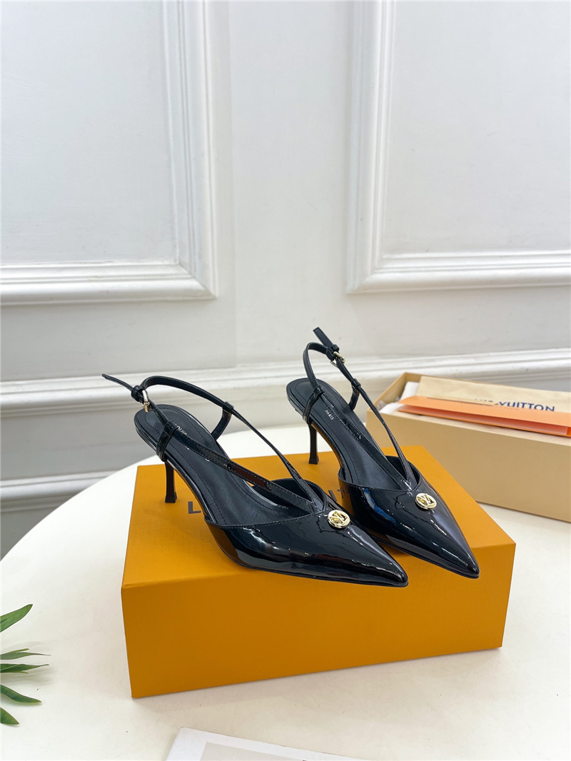 louis vuitton LV new metal buckle pointed toe shoes - Sneaker Replica Workshop