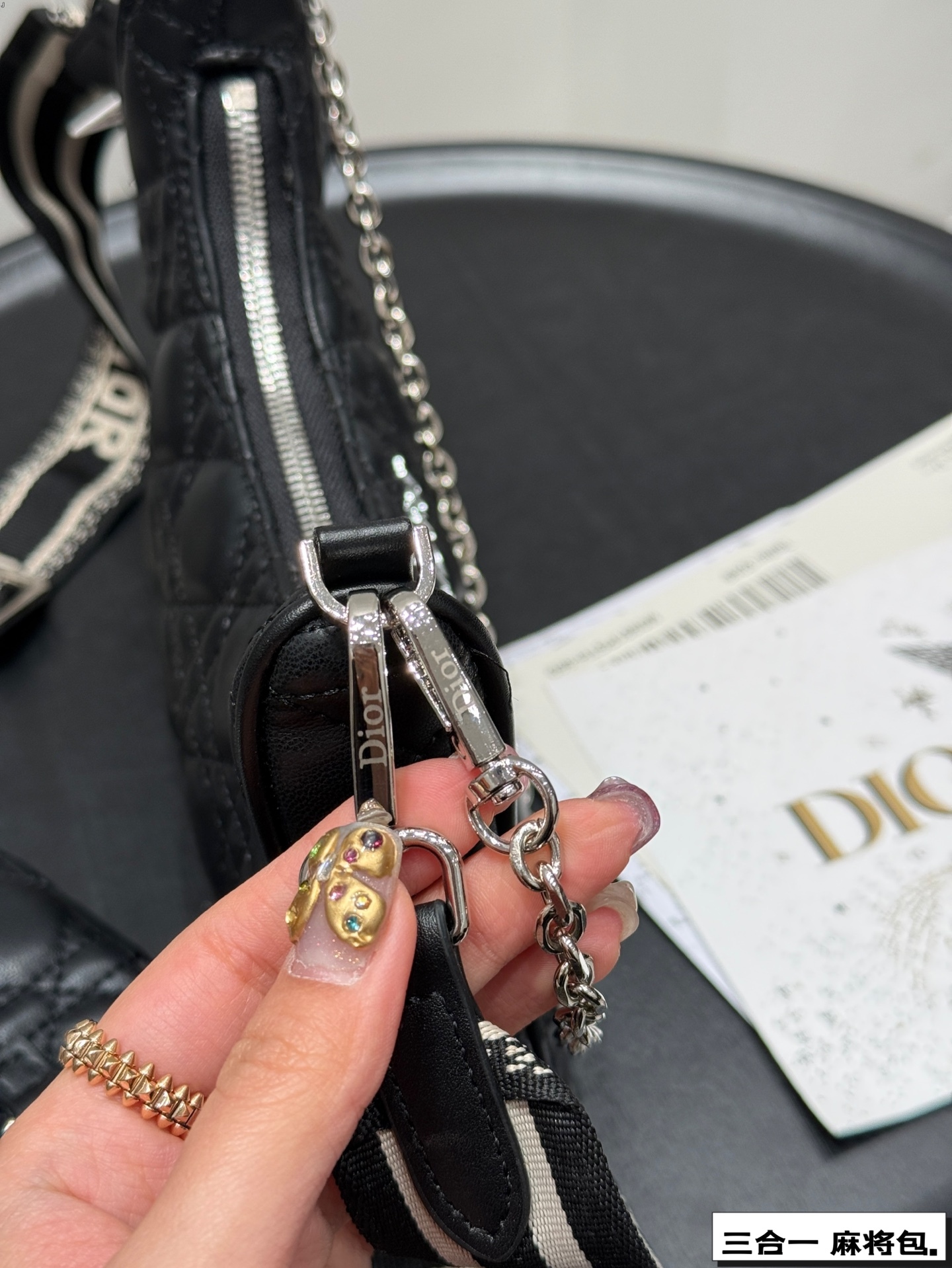 D new arrival chain hobo bag size: 23*17 cm - Top Club