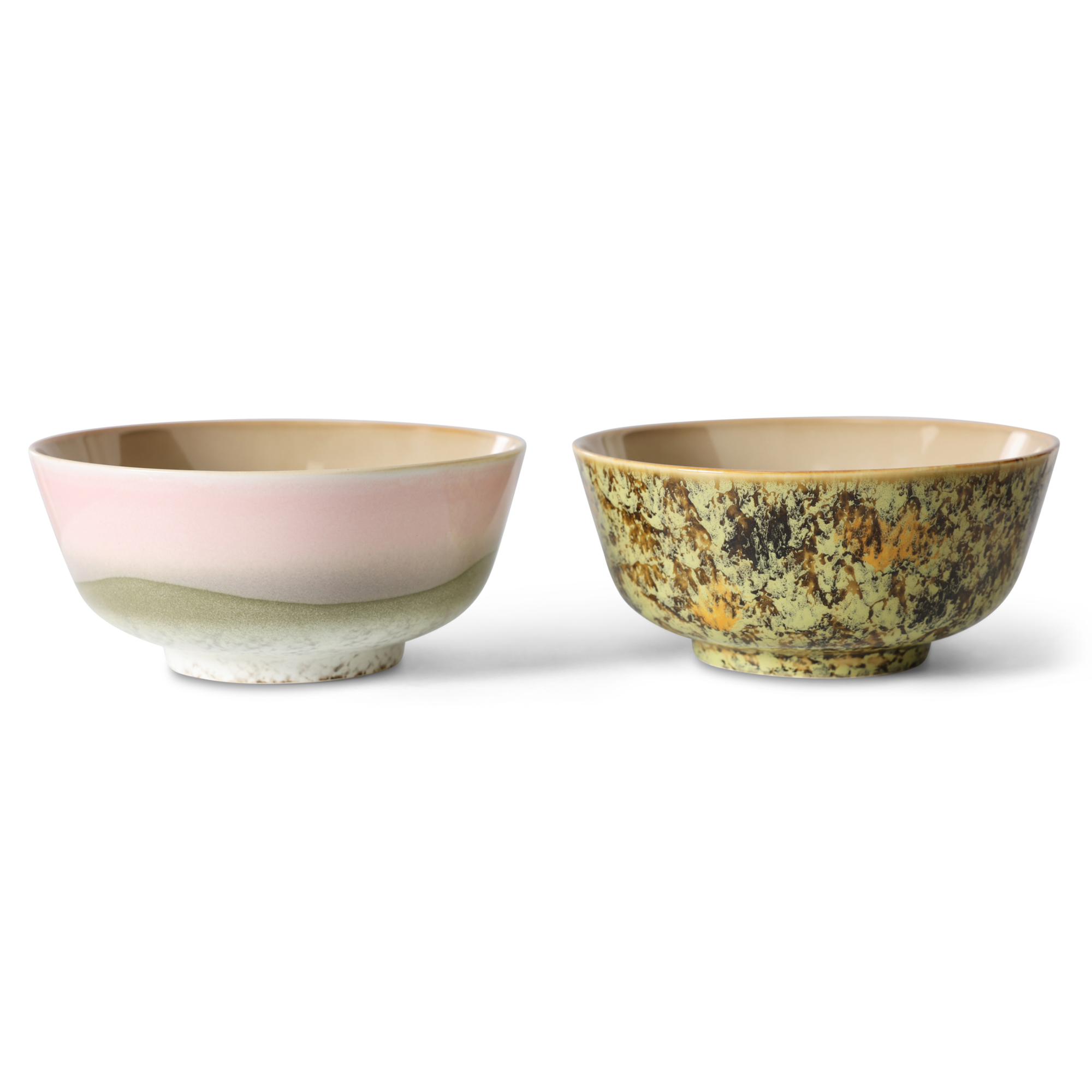 Servies 70's Ceramics ramen schaal Ascend - set van 2