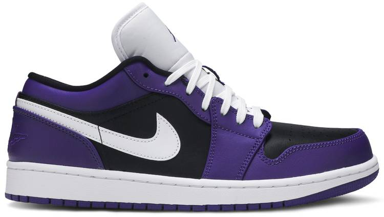 Air Jordan 1 Low  Court Purple  553558-501 - Sneaker Replica Workshop