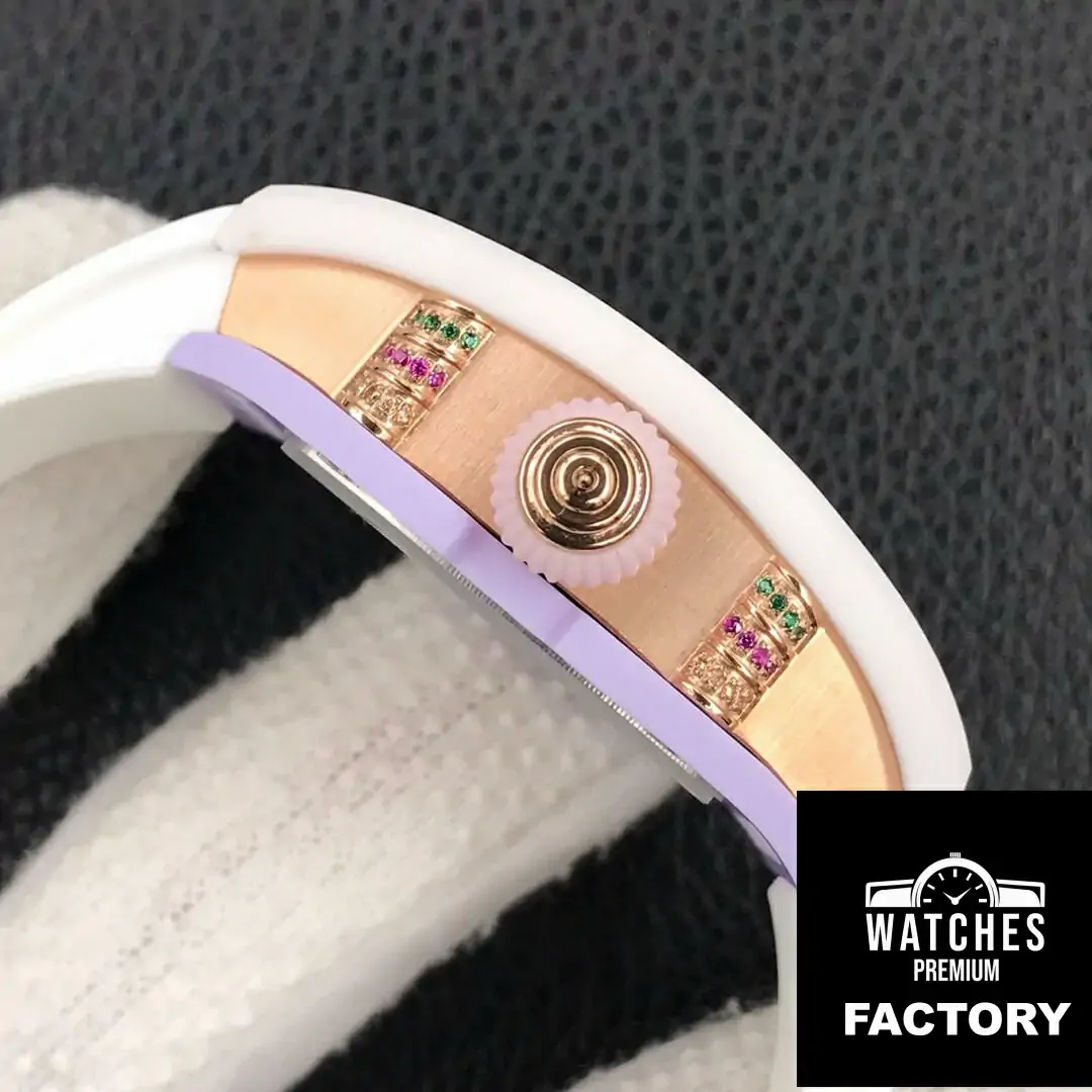 Richard Mille RM-07 Bon Bon RM Factory White Strap