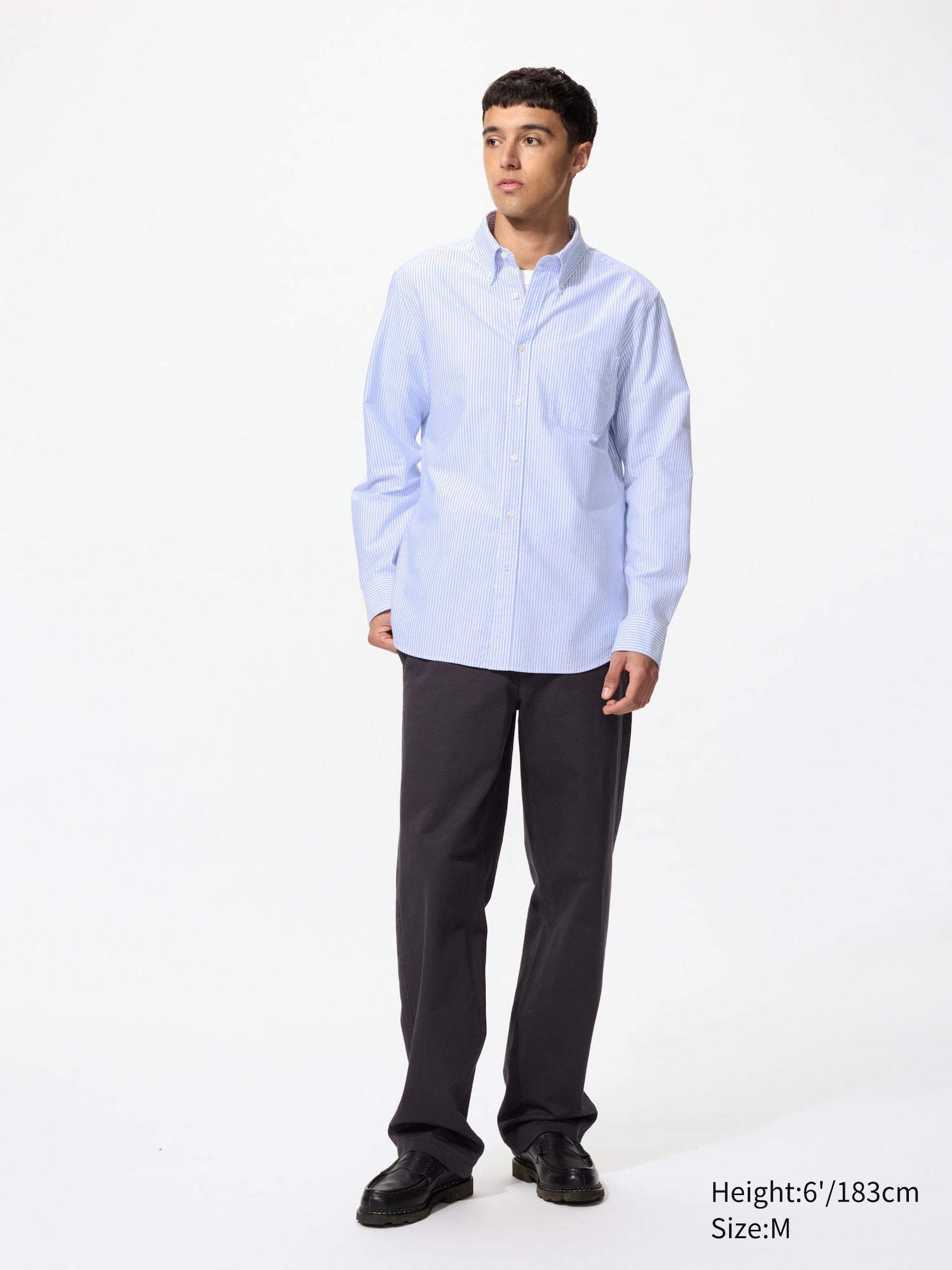 Oxford Long Sleeve Shirt (Slim Fit)