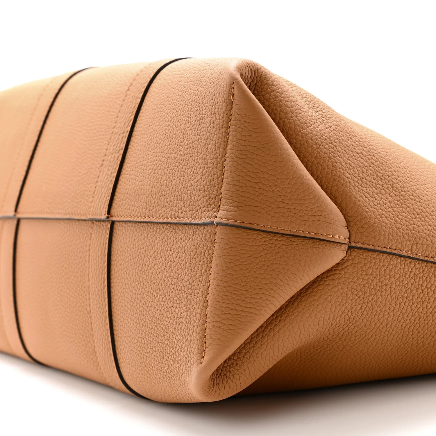 Taurillon Duo Cabas MM Tote Camel Flame - Top Club