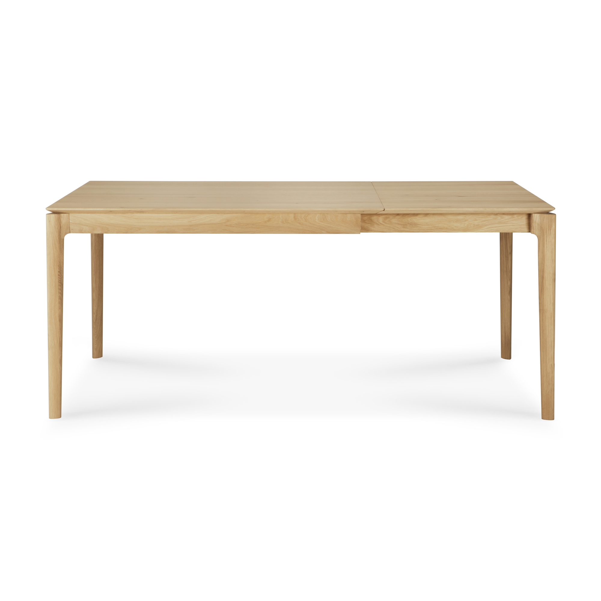 Uitschuifbare eettafel Bok gelakt eiken 120/180 cm