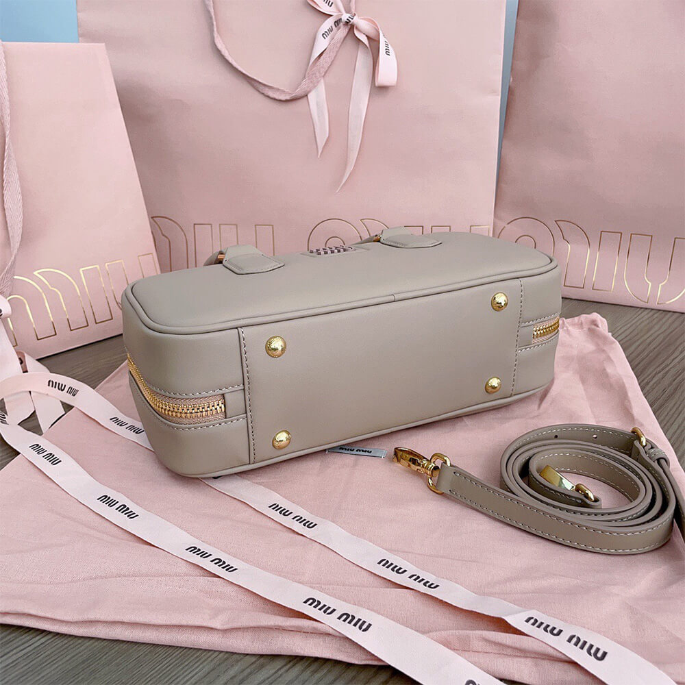 MIUMIU Large Arcadie Leather Bag(HIGH-END GRADE) - Top Club