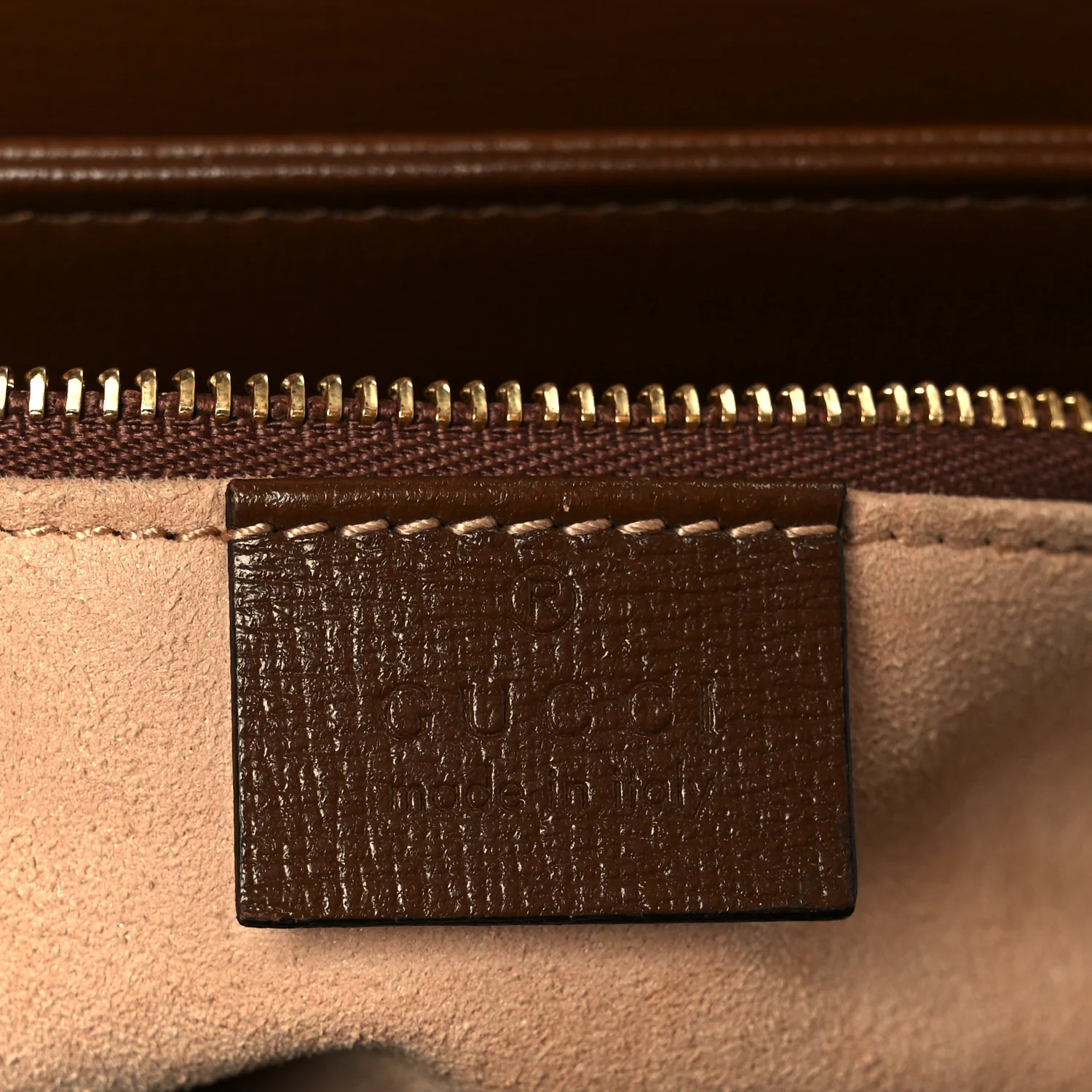 GG Supreme Monogram Horsebit 1955 Shoulder Bag Beige Brown Sugar - Top Club