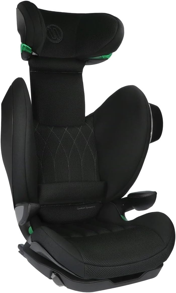 Seggiolino Avionaut MaxSpace AirFlow Comfort System+ 100-150 cm - ergonomico, sicuro e confortevole - con schienale regolabile - ideale per dormire e per lunghi viaggi in auto