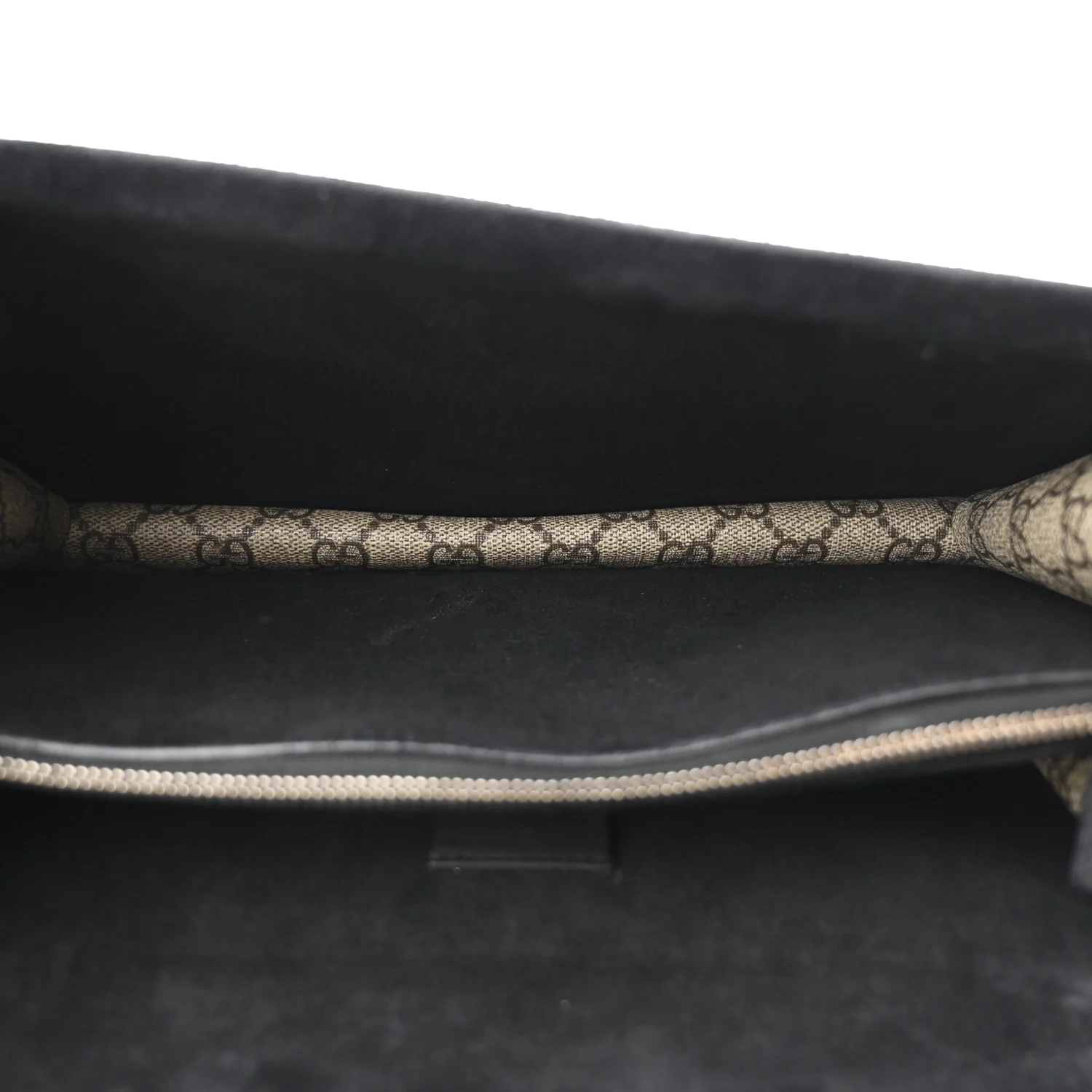GG Supreme Monogram Crystal Small Dionysus Shoulder Bag Black - Top Club