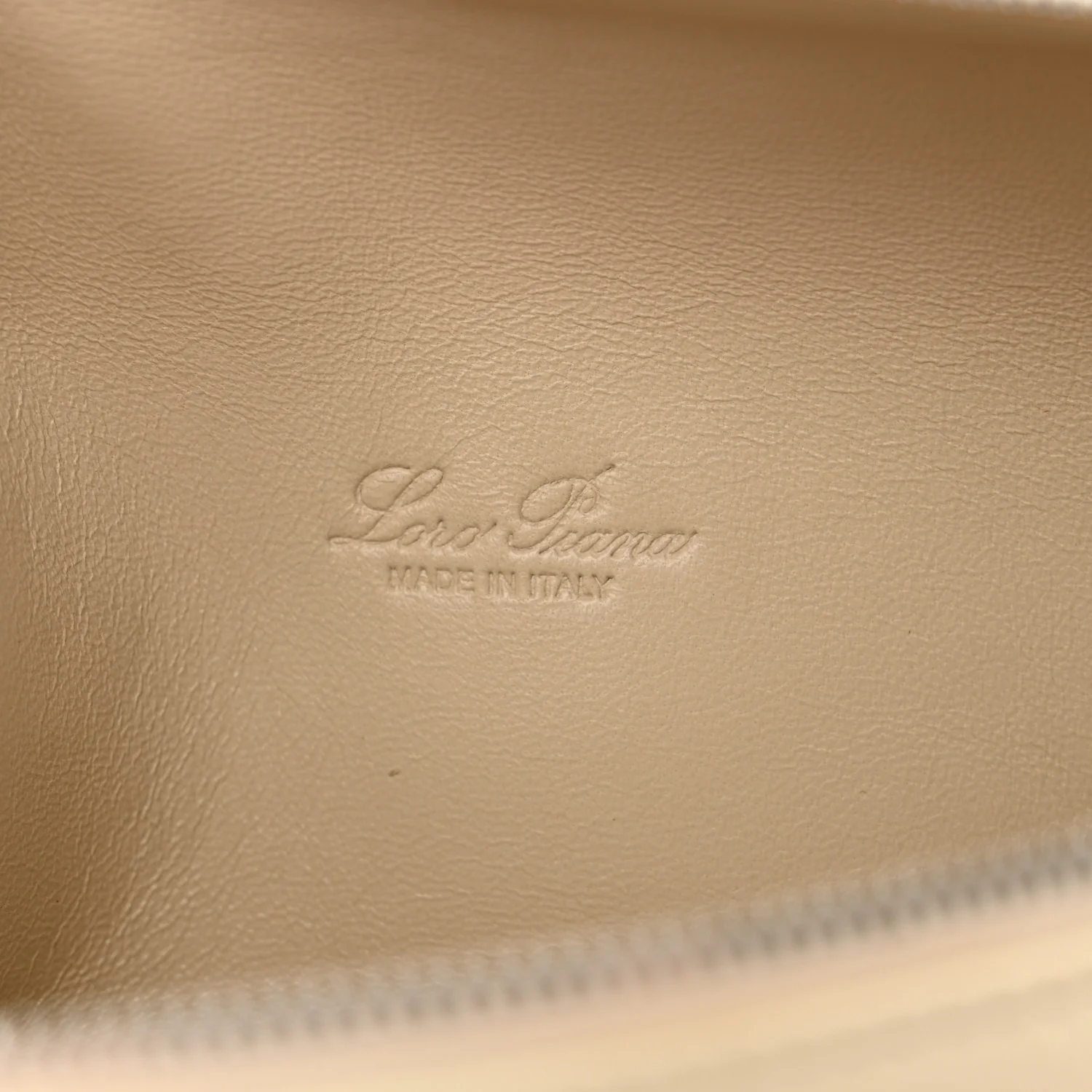 Grained Calfskin L19 Extra Pocket Pouch Whisper White - Top Club