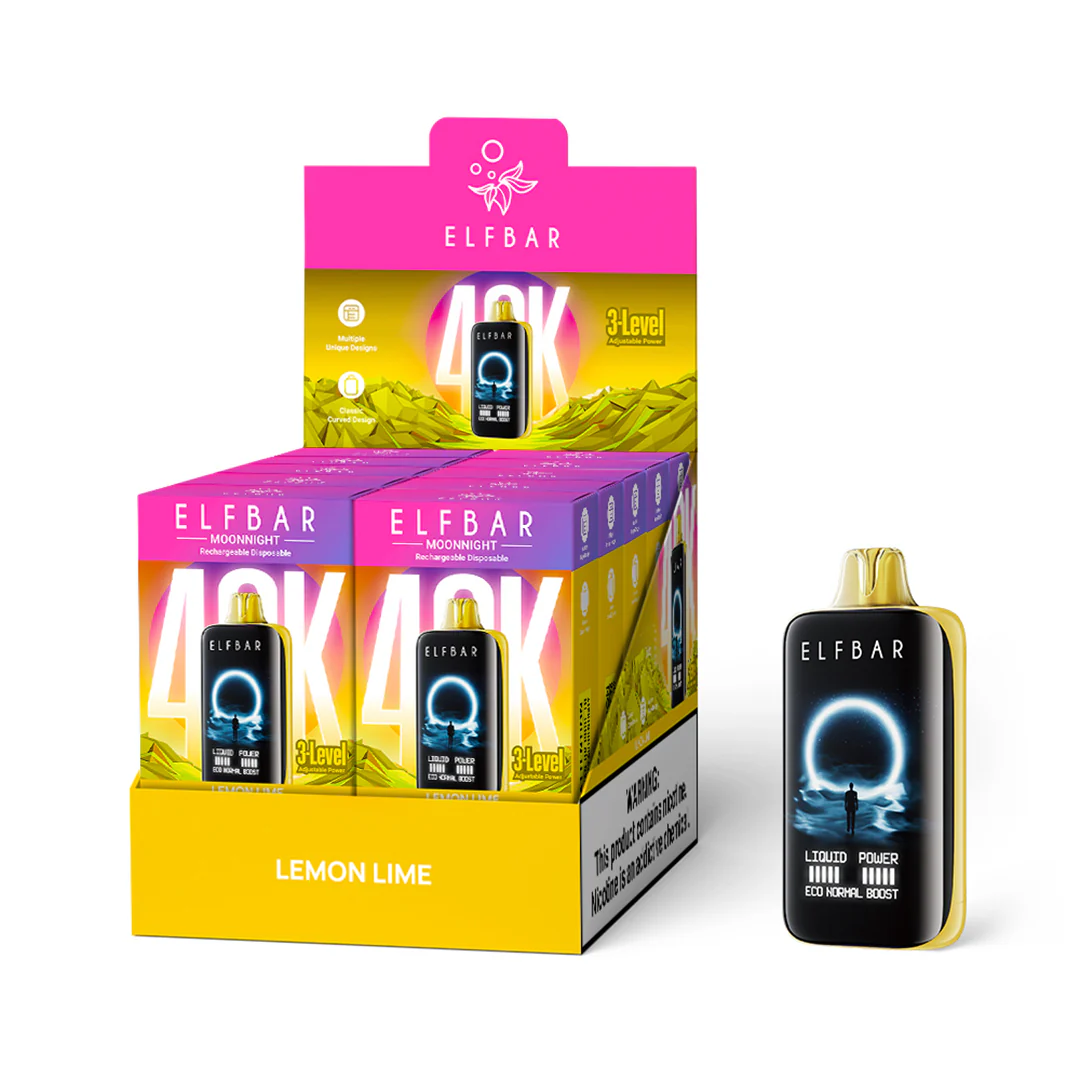 ELFBAR MoonNight Rechargeable Disposable Vape (All Flavours)