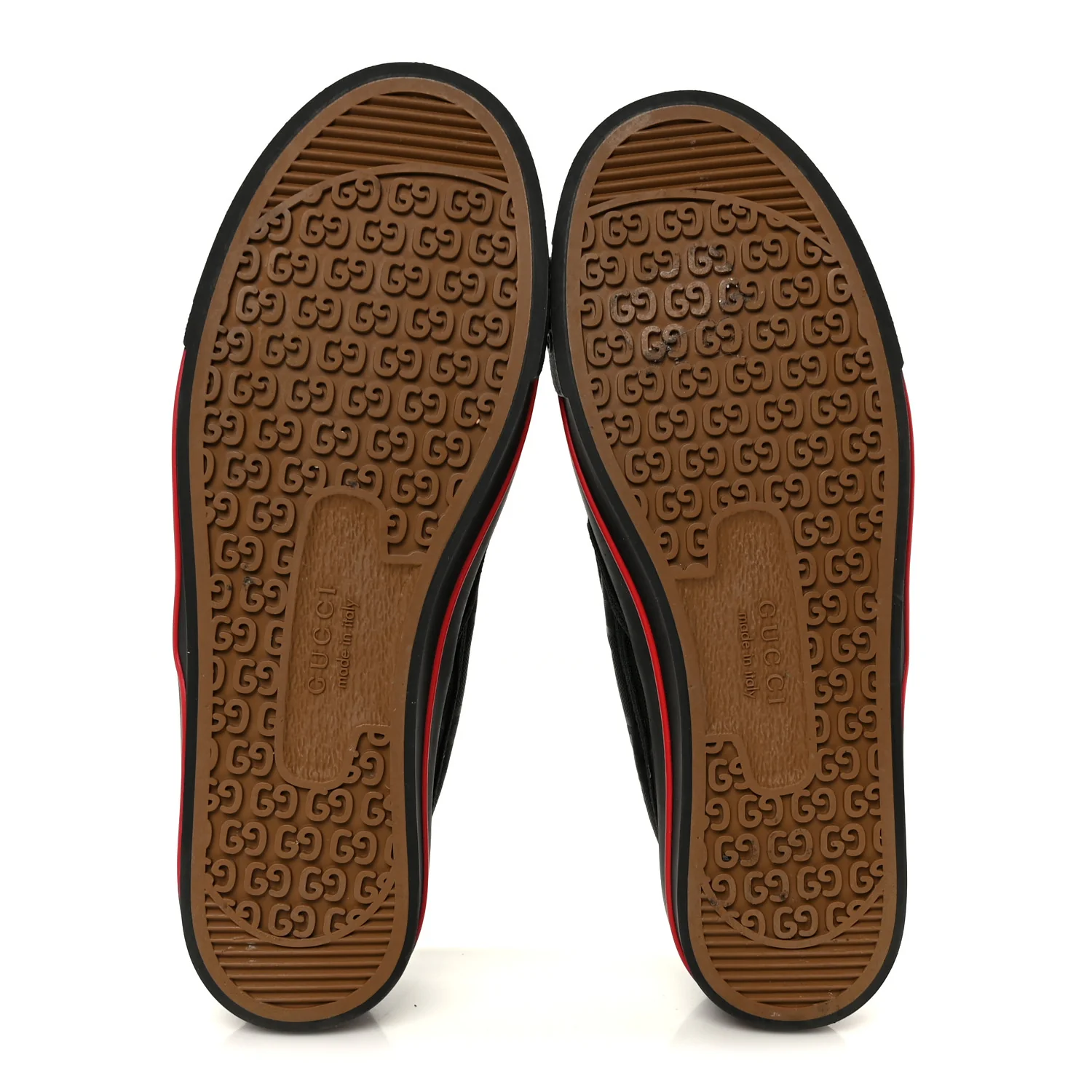 GG Nylon Mens 1977 Tennis Slip On Sneakers 8.5 Black - Top Club