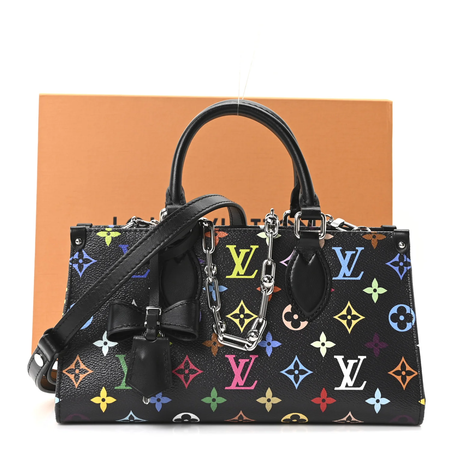 LV X TM Monogram Multicolor OnTheGo East West Black - Top Club