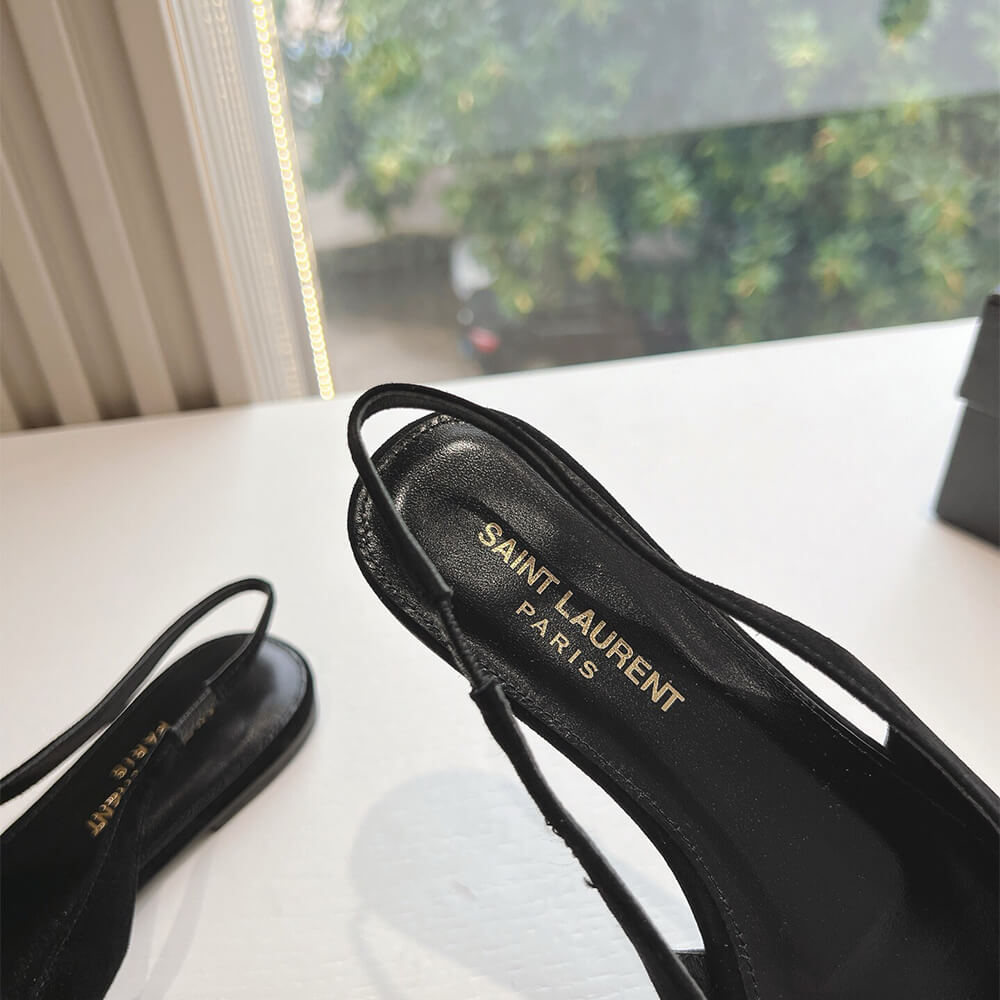 YSL Pointed Toe Slingback - Top Club