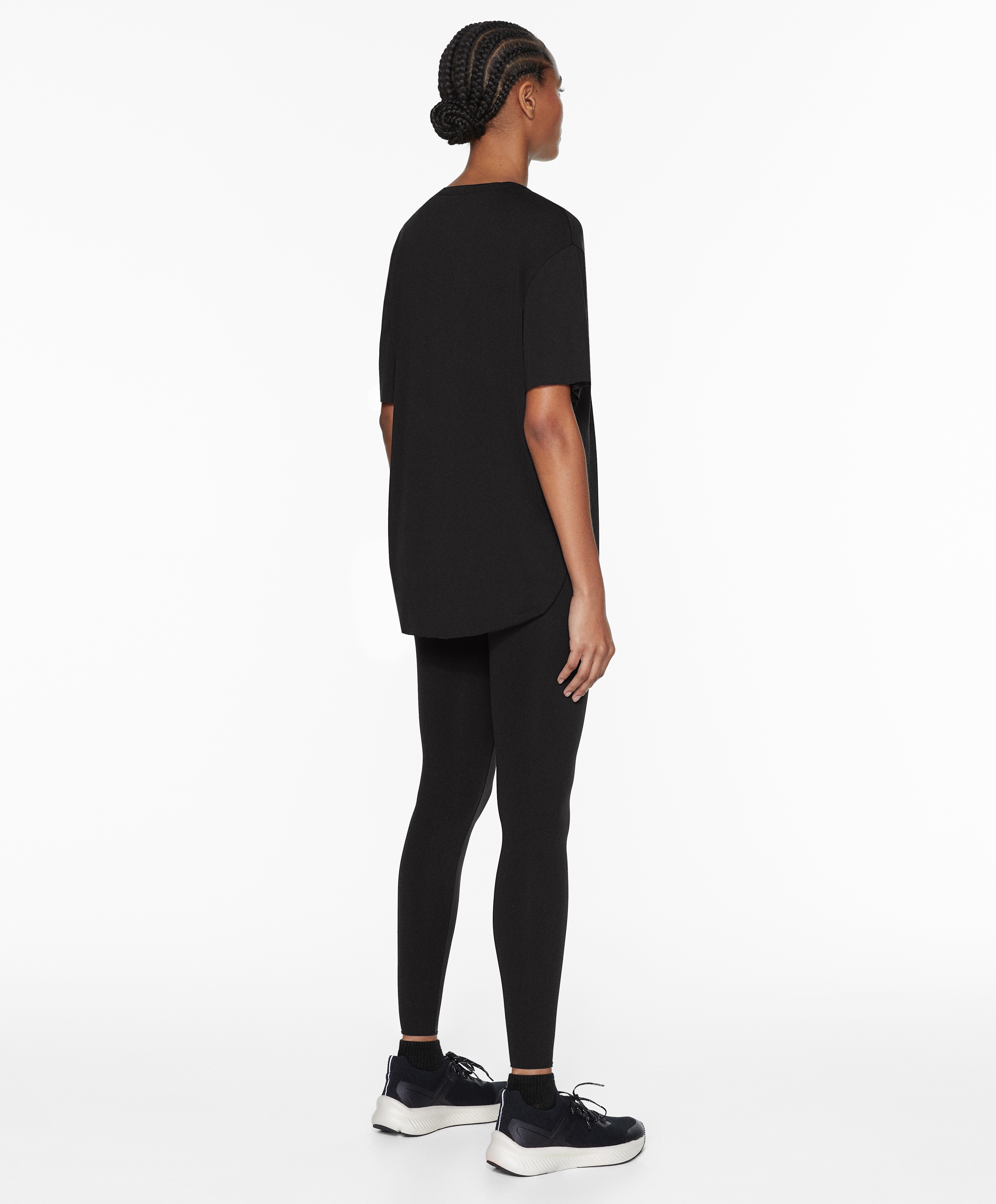 OYSHO Modal blend short-sleeved T-shirt
