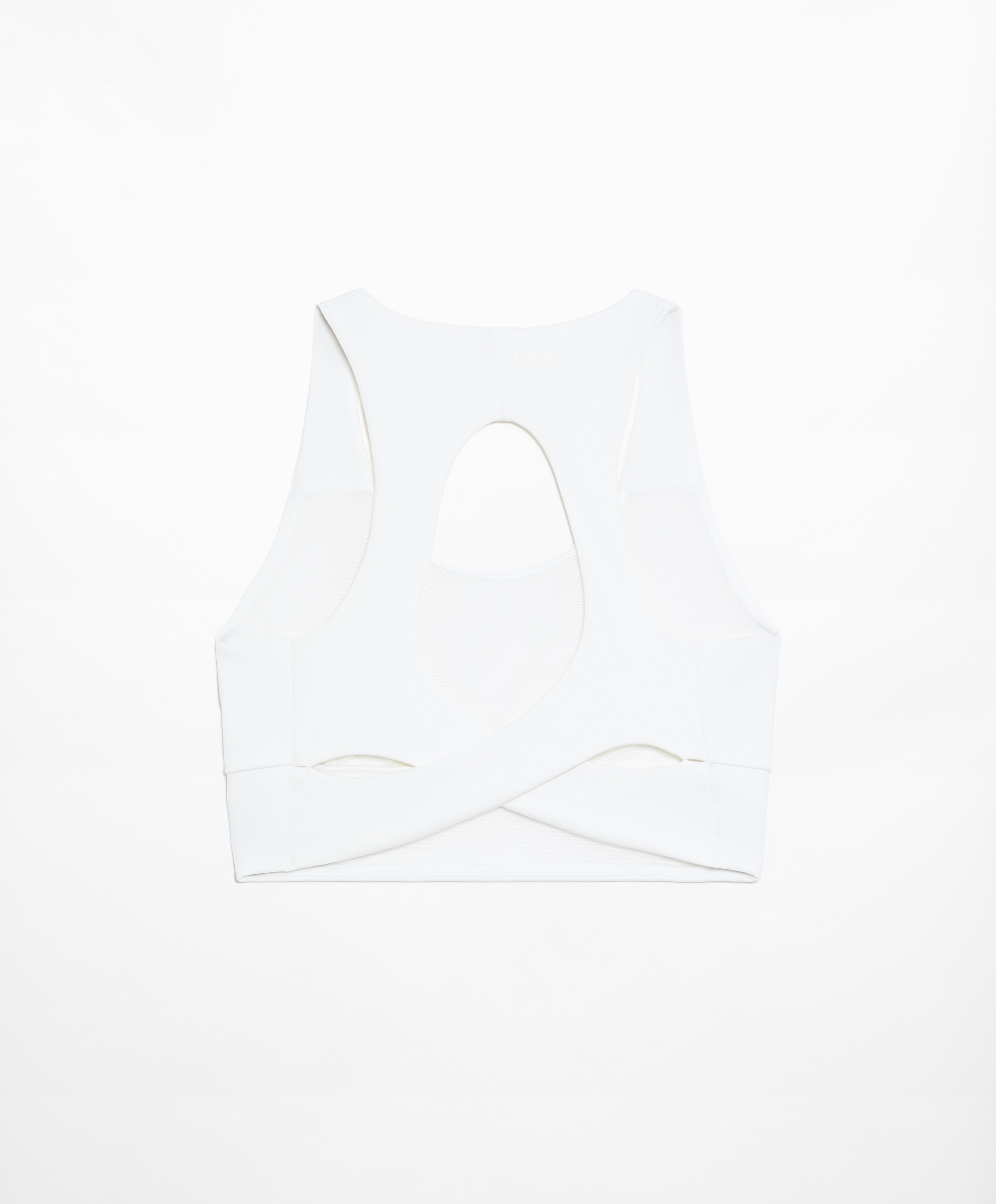 OYSHO Medium-support comfortlux open-back sports bra with cups